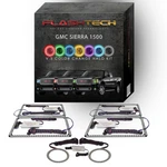 Rgb Color Changing Led Halo Kit For 08-13 Gmc Sierra 1500 Headlight & Fog Lights. Fixed Price $208.60.