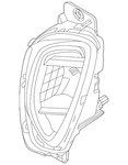 Genuine Ford Fog Lamp Assembly JX7Z-15201-A. Fixed Price $185.35.