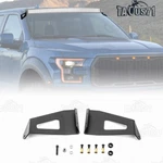 Curved 50" Led Light Bar Over Windshield Mounting Brackets Ford F150 2015-24. Fixed Price $29.99.