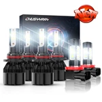 Fit Ford 150 15-20 Combo 6000K Led Full Front Headlight Fog Bulbs 6X. Fixed Price $29.99.