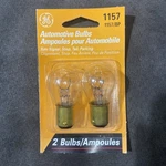 1157 General Electric Automotive Bulbs 12V Quantity Of Clear. Fixed Price $6.99.