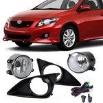 For 2009-2010 Toyota Corolla Fog Lights Lamps Grille Trim Bezel Cover W/ Harness. Fixed Price $35.86.