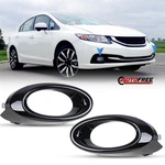 Fog Light Bezels For 2013-2015 Honda Civic Replace 71107-TR3-A51 & 71106-TR3-A51. Fixed Price $44.53.