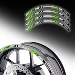 Green 17" Rim Reflective Wheel Stickers SH26 For Honda CBR650R 19 20. Fixed Price $30.97.