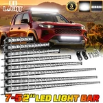 7 13 20 26 38 44 50" Straight Dual-row Led Light Bar Combo Kits For Truck Suv. Fixed Price $32.98.