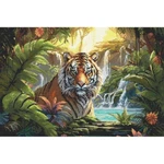 Counted Cross Kit Tiger Diy Letistitch. Fixed Price $119.70.