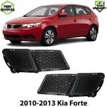 Front Fog Lights Cover Black Plastic Left & Right Side 2010-2013 Kia Forte. Fixed Price $59.00.