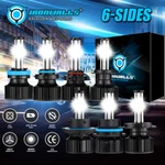 Ironwalls 6-SIDES Led Headlight Kit Fog Bulbs White Ford F-150 1992-2023. Fixed Price $15.99.