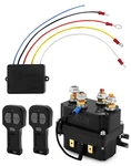 Qwork Wireless Winch Remote Control Kit, 12V 250A Solenoid Relay Contactor. Fixed Price $41.87.