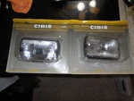 Cibie 35 (airport) Clear Fog Lens Pair W/black Bezel, New Oe Retail Packaging. Fixed Price $235.00.