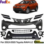 Front Bumper Cover Primed & Grille Assembly Kit For 2013-2015 Toyota RAV4. Fixed Price $358.22.