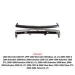 Chevy Silverado 1500 99-02 Front Upper Bumper Kit 2PC GM1002376 GM1051103. Fixed Price $360.86.