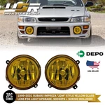 Depo Jdm Yellow Glass Fog Light Pair For 1999-2001 Subaru Impreza 2.5 Rs / Wrx. Fixed Price $119.95.