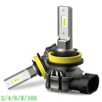 Auxito H11 Led Fog Light Bulb 6000LM Super Bright White Fanless Canbus 2/10X. Fixed Price $49.39.