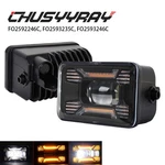 Pair Bumper Led Fog Lights Lamps Turn Signal Drl White &amber 2017 Ford F150. Fixed Price $59.99.