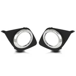 Fit For 2009-2012 Toyota RAV4 Front Bumper Fog Light Bezel Lamp Trim Left+right. Fixed Price $16.30.