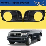 Fit 2008-2017 Toyota Sequoia Front Bumper Fog Light Lamp Bezel Cover Trim 2PCS. Fixed Price $15.99.