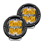 Rigid 36114 360-SERIES 4" Spot Beam Led Oe Off-road Fog Lights W/amber Backlight. Fixed Price $459.99.