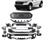 2019-2023 22 Ford Ranger Front Bumper Kit W/face Bar&grille&fog Lights 14PCS. Fixed Price $998.99.