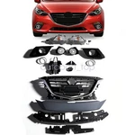 New For 2014-2016 Mazda 3 Radiator Grille/fog Light/upper Panels/bumper Bracket. Fixed Price $129.99.