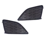 Rh+lh Side Black Front Bumper Fog Light Cover Bezel For Toyota Corolla 2009-2010. Fixed Price $9.92.