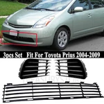 3PCS For Toyota Prius 2004-2009 Front Lower Bumper Grille & Fog Light Bezels. Fixed Price $27.99.