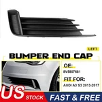 Left Side Front Bumper Fog Light Lamp Cover Grille Abs For Audi S3 A3 2013-2017. Fixed Price $35.14.