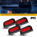 4X Auxito 6" Red Oval Light Mounting Bracket Truck Trailer Brake Stop Tail Lamp. Fixed Price $48.99.