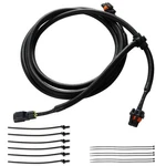 Rh&lh Fog Lights Jumper Wiring Harness Pigtail Compatible With Dodge Black. Fixed Price $20.56.