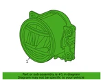 Honda 33900-TEY-Y01 Right Fog Lamp Civic Odyssey Passport Pilot Tlx New Genuine. Fixed Price $129.97.