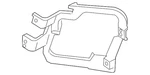 Genuine Mazda Fog Light Bracket GS3M-51-684. Fixed Price $7.16.