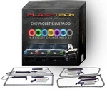 Rgb Multi Color Changing Led Halo Kit For 03-06 Chevrolet Silverado Headlights. Fixed Price $209.30.