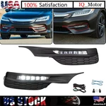 Fits 2016 2017 Honda Accord Sedan 4DR Led Fog Lights Bumper Lamps+wiring+switch. Fixed Price $55.19.
