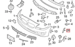 Bmw 5 Gt F07 Front Bumper Side Panel Right Reflector 63147199628. Fixed Price $53.96.