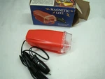Red Vintage Auto Emergency Spotlight Cigarette Lighter Glove Box Magnetic Lite. Fixed Price $47.99.
