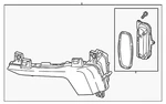Genuine Audi Daytime Run Lamp 8V0-941-056. Fixed Price $468.94.