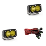 S2 Sport 3"X2" 2X12W Rectangular Driving/combo Beam Amber Led Lights. Fixed Price $243.95.