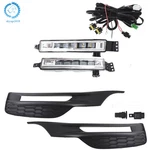 Black Housing Fog Lights Led For Honda Accord 2016 2017 Sedan Lamps+cover+wiring. Fixed Price $58.36.