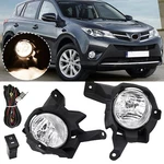 Fit 2013 2014 2015 Toyota RAV4 Pair Front Bumper Fog Lights Lamp W/bulb+switch. Fixed Price $23.80.