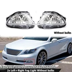 Lh+rh Clear Front Fog Light Lens Bumper Lamp Cover For 2007-2009 Lexus LS460. Fixed Price $92.99.