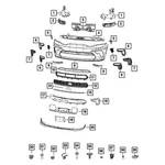 For Dodge Durango 2021-2022 Mopar 6UZ34RXFAA Fog Light Trim. Fixed Price $24.90.