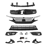 Front Bumper Grille Fog Light Radiator Cover Bracket For Honda Civic 2016-2018. Fixed Price $94.09.