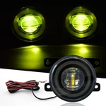 Daikokuya Yellow Led Fog Lights With Blue Running For 2016-2021 Clear. Fixed Price $94.52.