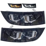 Led Daytime Running Lights Fog Assembly Lh Rh For 2003-2009 Lexus GX470. Fixed Price $95.03.