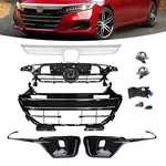 Fit 2021-2023 Honda Accord Front Bumper Upper Lower Grill Trim Cover Fog Lights. Fixed Price $203.99.