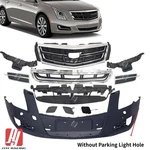 For 2016-2017 Cadillac Xts Front Bumper W/sensor Holes/grilles/brackets Kit. Fixed Price $508.89.