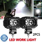2PC 4" Inch Led Work Light Bar Spot Beam Offroad Truck Suv Atv Fog Driving Pod. Fixed Price $33.42.