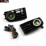 Front Grilles Angel Eyes Fog Lights Lamps For Vw Golf MK5 Rabbit 2003-2009 !!. Fixed Price $89.73.