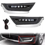 Led Daytime Running Light Fog Lamps Pair Lh+rh For 2017 2018 2019 Honda Crv Cr-v. Fixed Price $58.99.