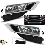 For Honda Crv 2015-2016 Front Bumper Fog Light Assembly W/wiring Lh + Side. Fixed Price $40.00.